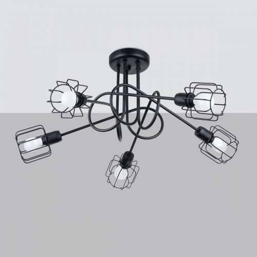 Luster BELUCI 5S crni Cijena