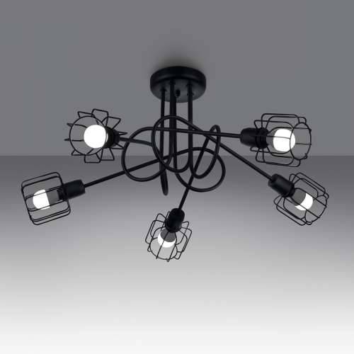 Luster BELUCI 5S crni Cijena
