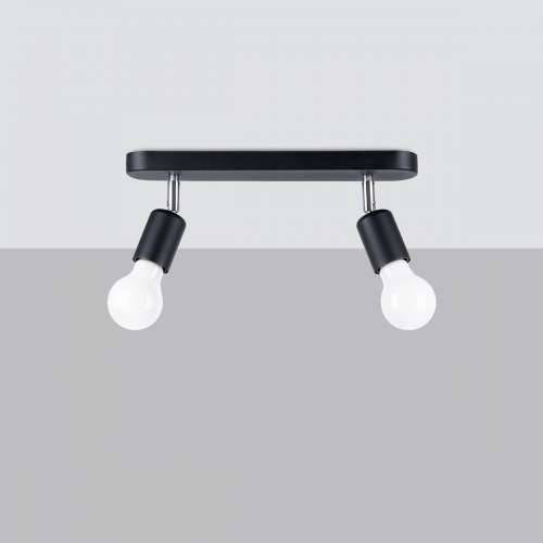 Stropna lampa FORNES 2 crna Cijena