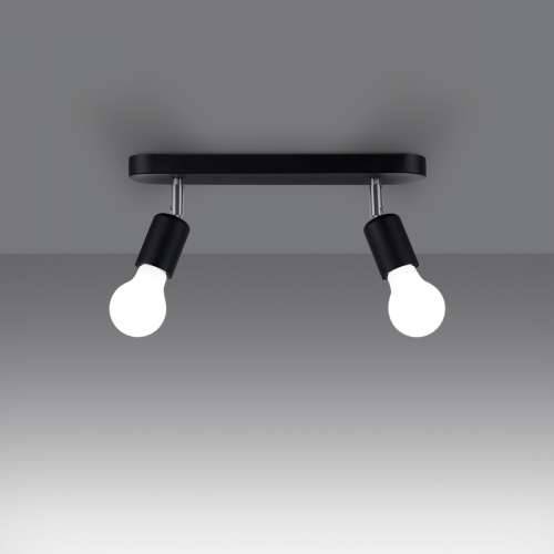 Stropna lampa FORNES 2 crna Cijena