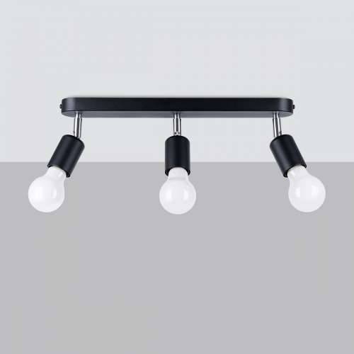 Stropna lampa FORNES 3 crna Cijena