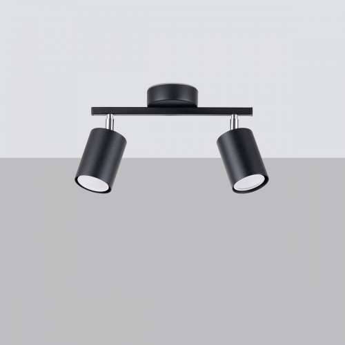 Stropna lampa LEMMI 2 crna Cijena