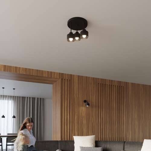 Stropna lampa SAVAR 2 crna Cijena