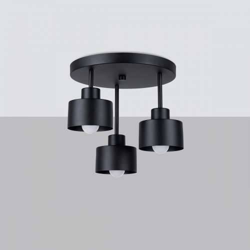 Stropna lampa SAVAR 3 crna Cijena