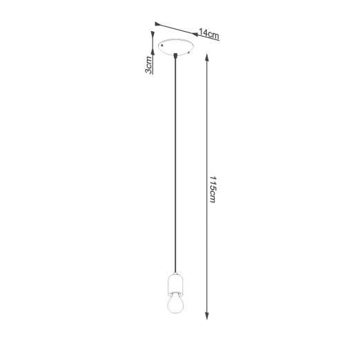 Privjesak LAMP NESO 1 Cijena