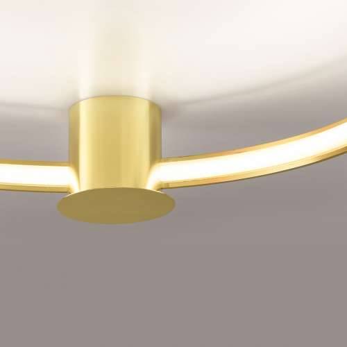 Stropna svjetiljka Rio 78 Polirano zlatno LED 3000K Cijena