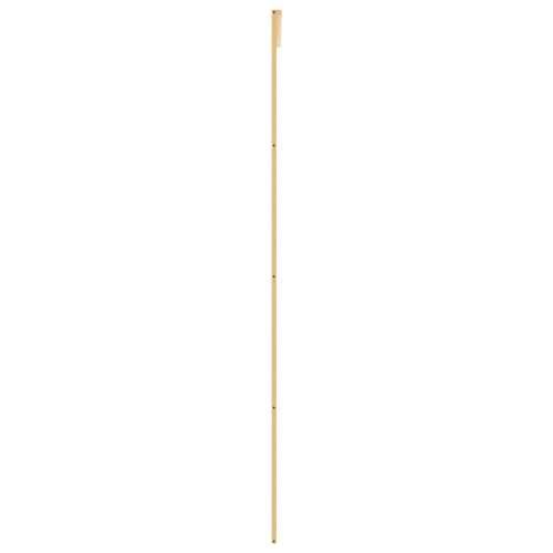 Klizna vrata zlatna 90 x 205 cm prozirno staklo ESG i aluminij - Zlatno 90 x 205 cm 1 *Transparent*an Cijena