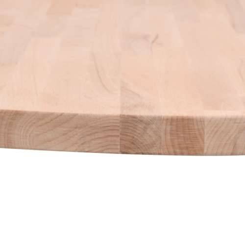 Stolna ploča Ø 60 x 2,5 cm okrugla od masivne bukovine - Svjetlosmeđa 60 x 2.5 cm 1 Cijena