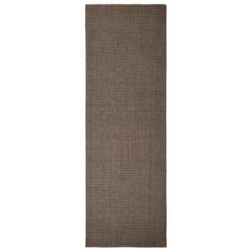 Tepih od sisala za grebanje smeđi 66 x 200 cm Cijena