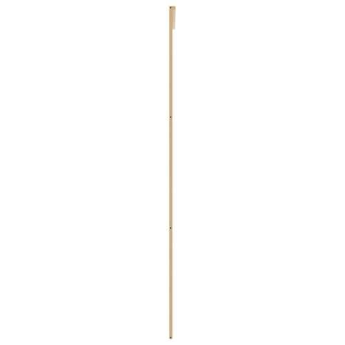 Klizna vrata zlatna 90 x 205 cm prozirno staklo ESG i aluminij - Zlatno 90 x 205 cm 1 Rešetke 6 x 4 Cijena