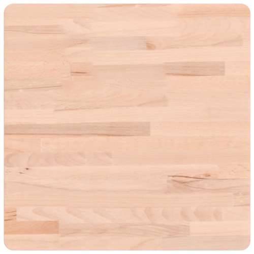 Stolna ploča 50x50x2,5 cm četvrtasta od masivne bukovine - Svjetlosmeđa 50 x 50 x 2.5 cm 1 Cijena