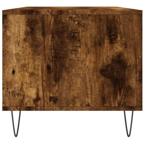 Stolić za kavu boja hrasta 90x49x45 cm konstruirano drvo - Dimljeni hrast 1 Cijena