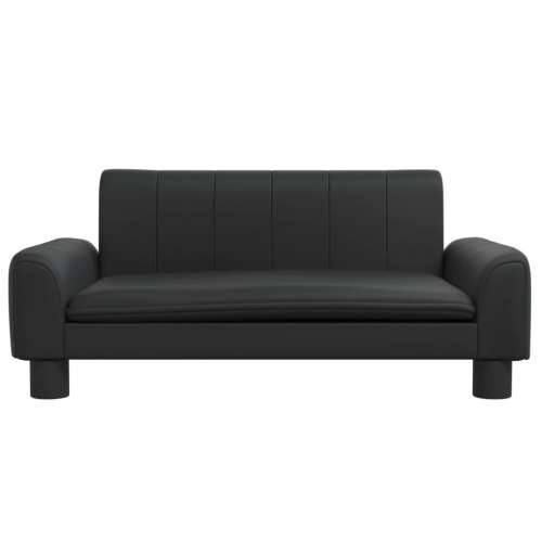 Dječja fotelja crna 70x45x30 cm od Umjetna koža - Crna 70 x 45 x 30 cm Cijena