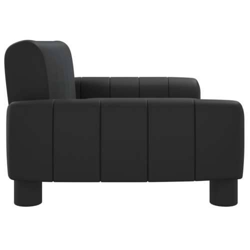 Dječja fotelja crna 70x45x30 cm od Umjetna koža - Crna 70 x 45 x 30 cm Cijena