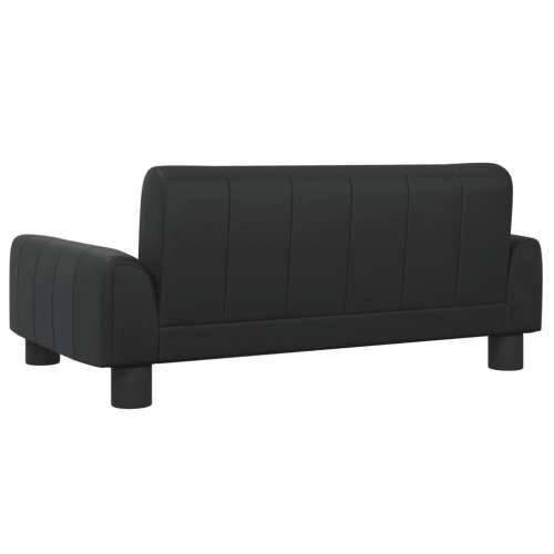 Dječja fotelja crna 70x45x30 cm od Umjetna koža - Crna 70 x 45 x 30 cm Cijena