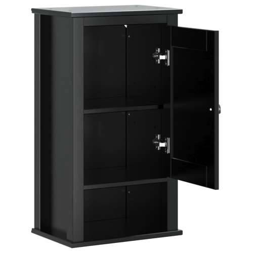 Kupaonski zidni ormarić BERG crni 40 x 27 x 71,5 cm od borovine - Crna 40 x 27 x 71.5 cm 1 Cijena
