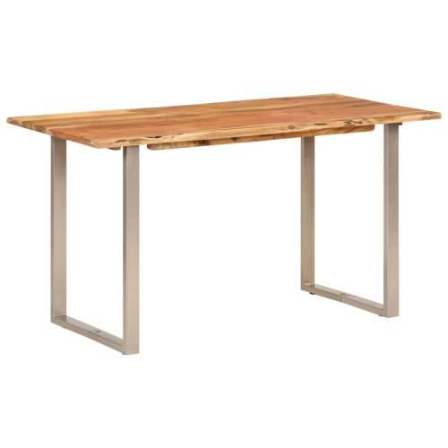 Blagovaonski stol 140 x 70 x 76 cm od masivnog bagremovog drva