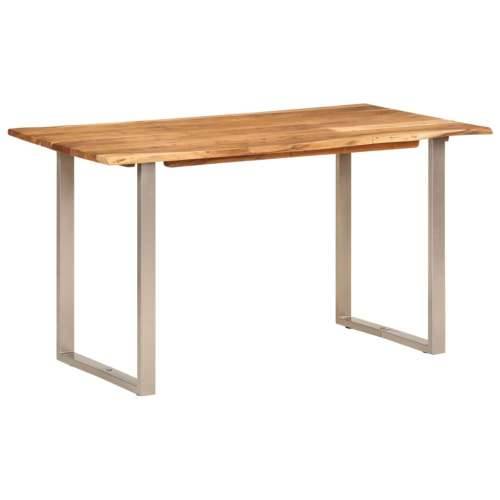 Blagovaonski stol 140 x 70 x 76 cm od masivnog bagremovog drva Cijena