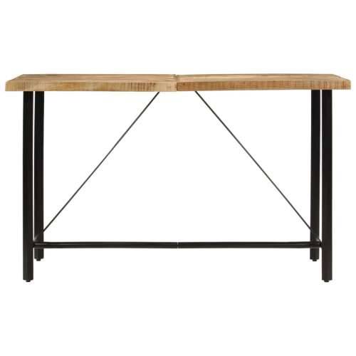 Barski stol 180 x 70 x 107 cm masivno drvo manga i željezo - 180 x 70 x 107 cm 1 masivno drvo manga Cijena