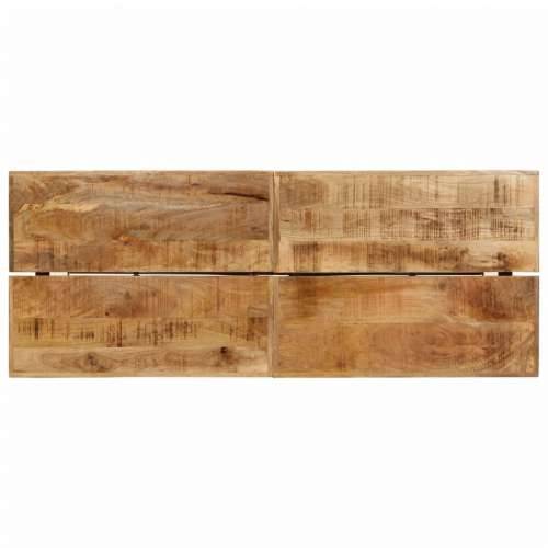 Barski stol 180 x 70 x 107 cm masivno drvo manga i željezo - 180 x 70 x 107 cm 1 masivno drvo manga Cijena