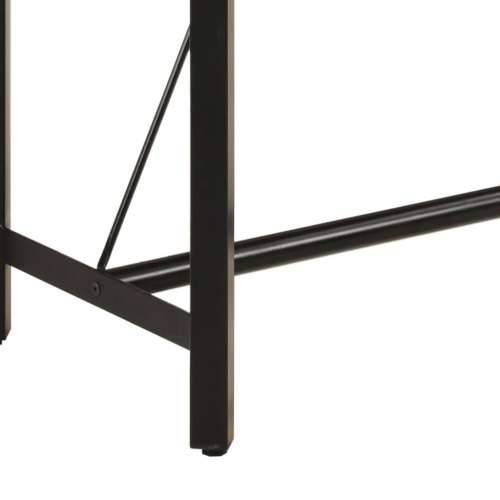 Barski stol 180 x 70 x 107 cm masivno drvo manga i željezo - 180 x 70 x 107 cm 1 masivno drvo manga Cijena