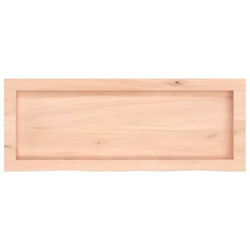 Kupaonska radna ploča 80x30x(2-6) cm netretirano masivno drvo - Prirodna 80 x 30 x 6 cm Cijena