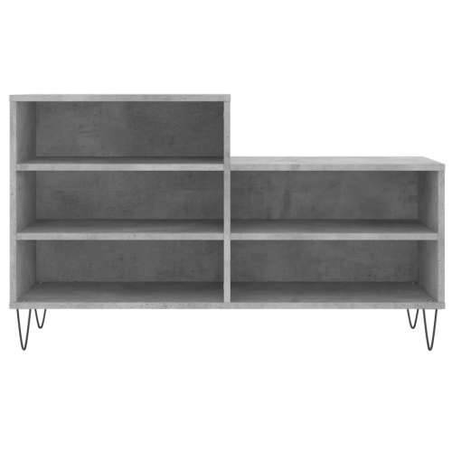 Ormarić za cipele boja betona 102x36x60 cm konstruirano drvo - Beton siva 1 Cijena