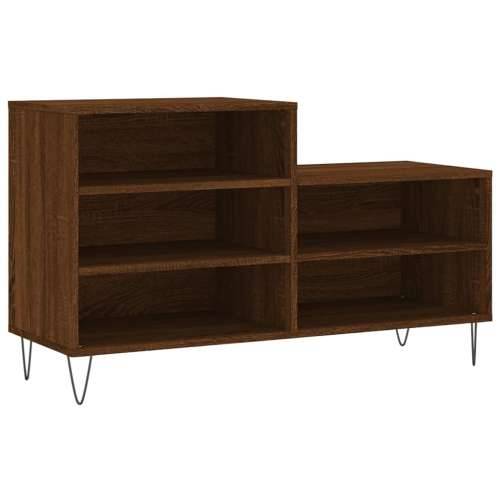 Ormarić za cipele boja hrasta 102x36x60 cm konstruirano drvo - Smeđi hrast 1 Cijena
