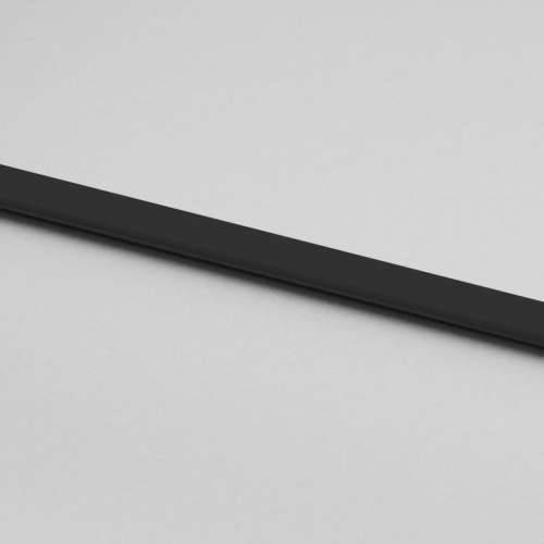 Klizna vrata crna 102,5x205 cm od kaljenog stakla i aluminija - Crna i mat 102.5 x 205 cm 1 2 vodoravne šipke Cijena