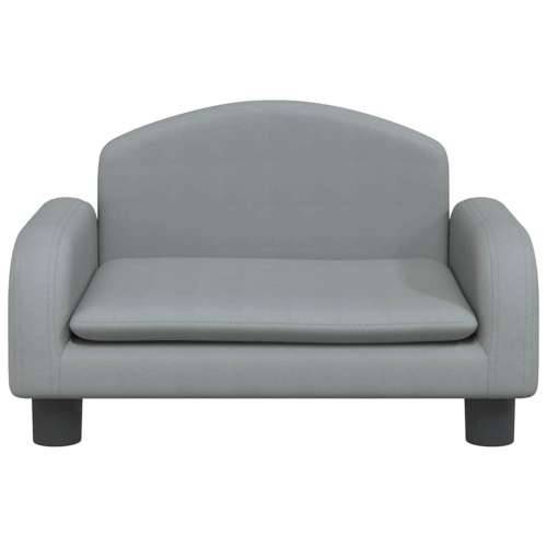 Krevet za pse svjetlosivi 50x40x30 cm od tkanine - Svjetlosiva 50 x 40 x 30 cm tkanina Cijena