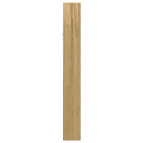 Zidni ormarić za nakit s ogledalom 30 x 8,5 x 67 cm - Smeđa 1 Cijena