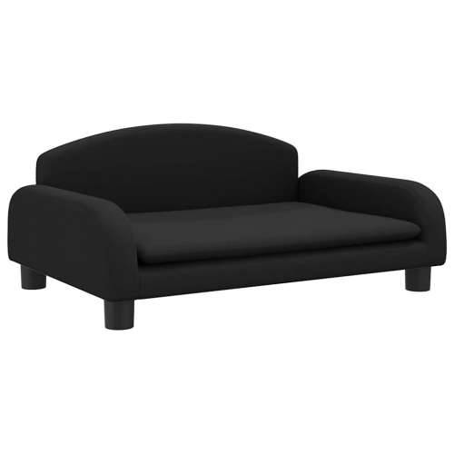 Krevet za pse crni 70 x 45 x 30 cm od tkanine - Crna 70 x 45 x 30 cm tkanina Cijena