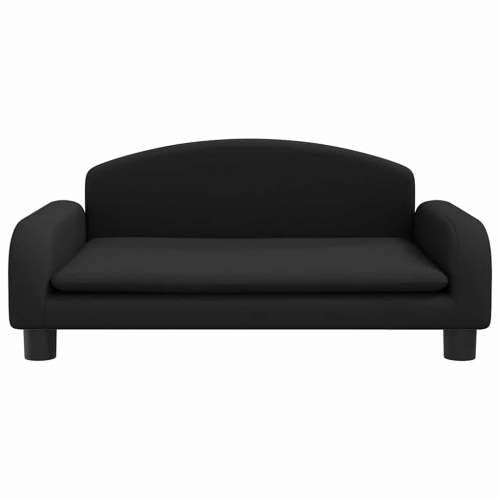 Krevet za pse crni 70 x 45 x 30 cm od tkanine - Crna 70 x 45 x 30 cm tkanina Cijena