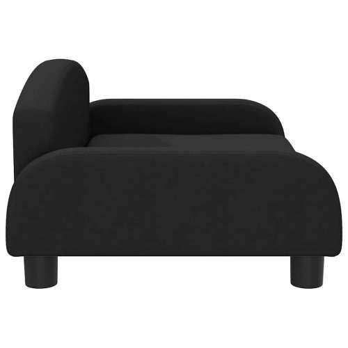 Krevet za pse crni 70 x 45 x 30 cm od tkanine - Crna 70 x 45 x 30 cm tkanina Cijena