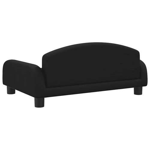 Krevet za pse crni 70 x 45 x 30 cm od tkanine - Crna 70 x 45 x 30 cm tkanina Cijena