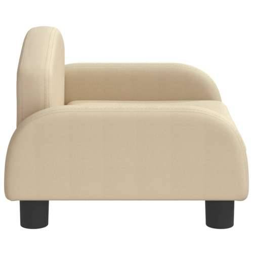 Krevet za pse krem 50x40x30 cm od tkanine - Krema 50 x 40 x 30 cm tkanina Cijena
