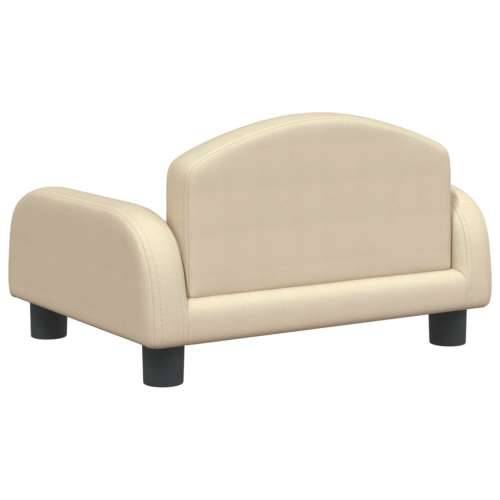 Krevet za pse krem 50x40x30 cm od tkanine - Krema 50 x 40 x 30 cm tkanina Cijena