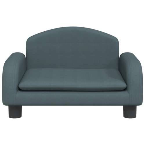 Krevet za pse tamnosivi 50 x 40 x 30 cm od tkanine - Tamno siva 50 x 40 x 30 cm tkanina Cijena
