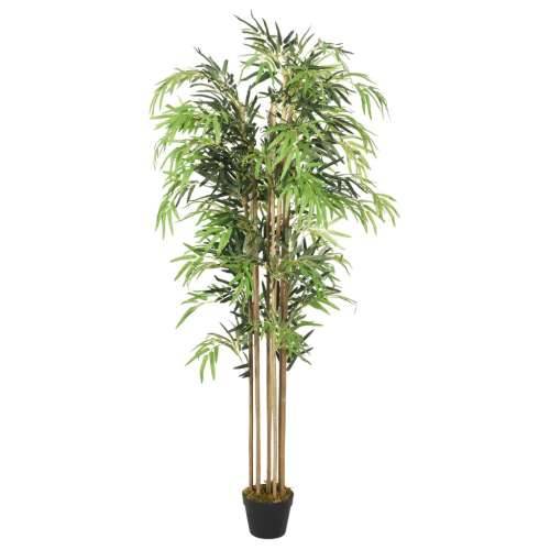 Umjetno stablo bambusa 1095 listova 150 cm zeleno Cijena