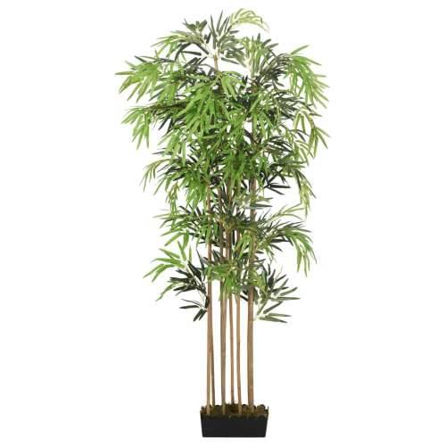 Umjetno stablo bambusa 1095 listova 150 cm zeleno - 150 cm (pravokutni) 1 Cijena