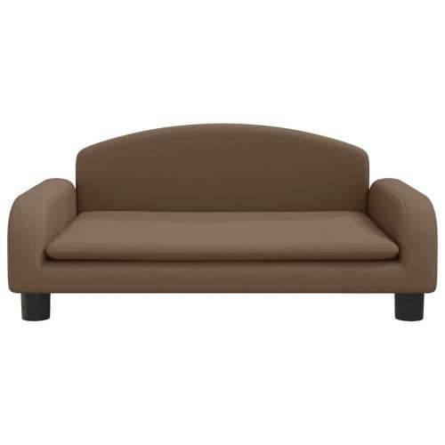 Krevet za pse smeđi 70 x 45 x 30 cm od tkanine - Smeđa 70 x 45 x 30 cm tkanina Cijena