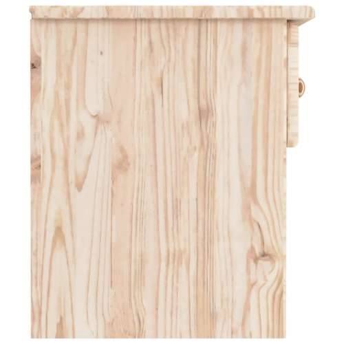 Noćni ormarić ALTA 41 x 35 x 41 cm od masivne borovine - Prirodna 1 1 ladicom Cijena