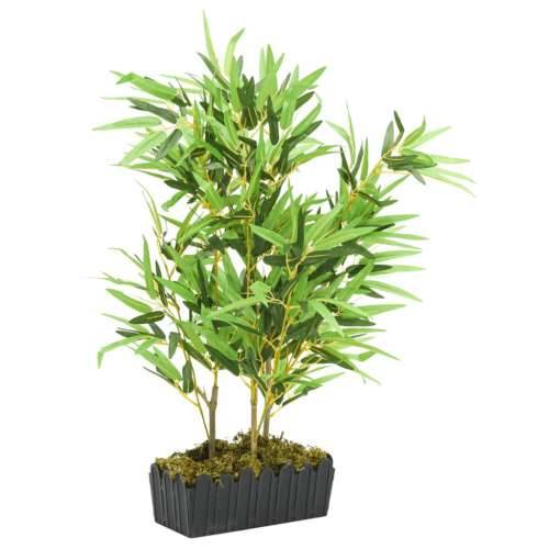 Umjetno stablo bambusa 500 listova 80 cm zeleno - 80 cm (pravokutni) 1 Cijena