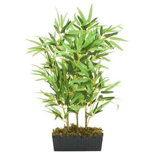 Umjetno stablo bambusa 500 listova 80 cm zeleno - 80 cm (pravokutni) 1 Cijena