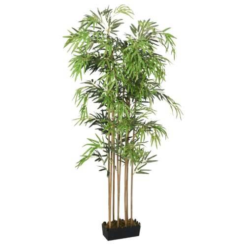 Umjetno stablo bambusa 1605 listova 180 cm zeleno - 180 cm (pravokutni) 1 Cijena