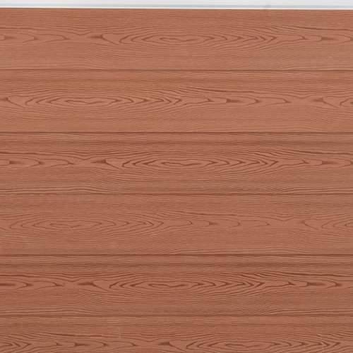 Set panela za ogradu smeđi 180x186 cm WPC - Smeđa 180 x 186 cm 1 Cijena