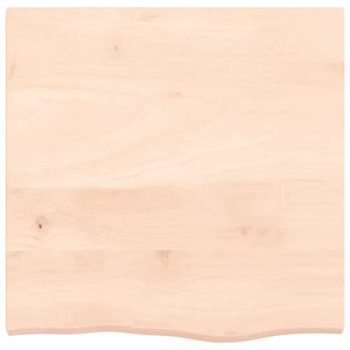 Kupaonska radna ploča 60x60x(2-4) cm netretirano masivno drvo - Prirodna 60 x 60 x 4 cm Cijena