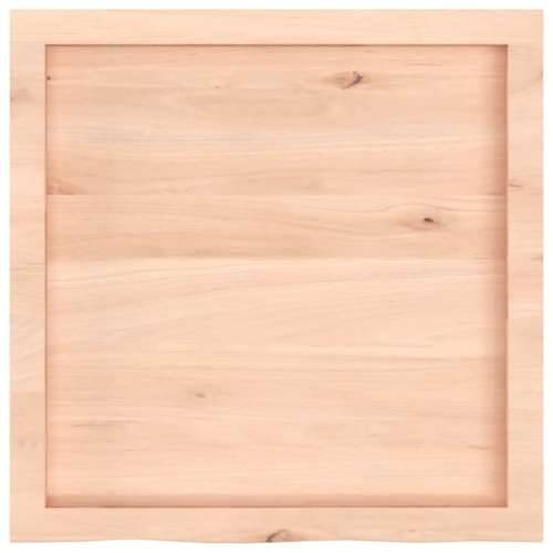 Kupaonska radna ploča 60x60x(2-4) cm netretirano masivno drvo - Prirodna 60 x 60 x 4 cm Cijena