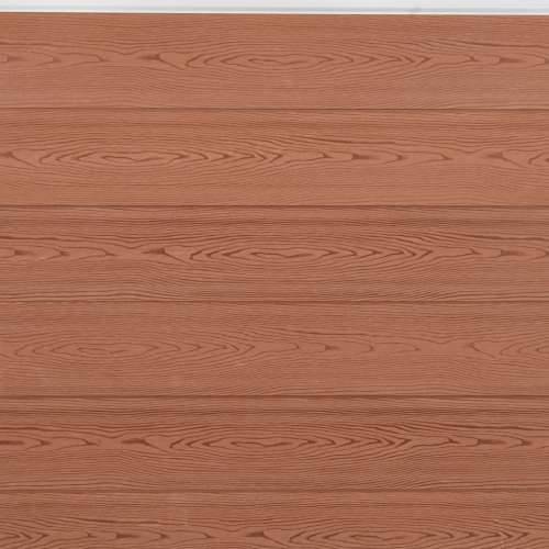 Set panela za ogradu smeđi 872x186 cm WPC - Smeđa 872 x 186 cm 1 Cijena
