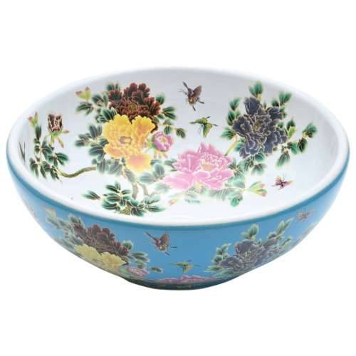 Nadgradni Lavabo - Umivaonik raznobojni okrugli Φ 41 x 14 cm keramički Cijena